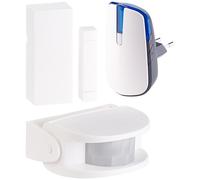 Casa Control Kit d'alarme KFS-150 avec Carillon sur secteur et 2 détecteurs