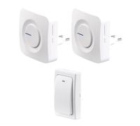 Casa Control Sonnette sans fil 36 tonalités FTK-100 avec 2 récepteurs secteur