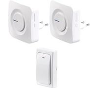 Casa Control Sonnette sans fil 36 tonalités FTK-100 avec 2 récepteurs secteur
