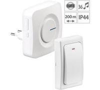 Casa Control : Sonnette sans fil 36 tonalités FTK-100 avec récepteur secteur G