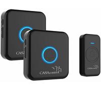 Casa Control Sonnette sans fil FTK-170 avec 2 carillons secteur - coloris noir