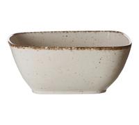 Casa Creme Assiette Creuse Carrée 18 cm, Flirt
