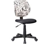 Casa Dolce Chaise de bureau pour enfants MEAMI, 40x50x81/86 cm, plastique, réglable en hauteur, rose