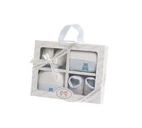Casa Dorada del Mediterraneo Lot de 4 bonnets bébé Gamberritos bleus