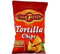 Casa Fiesta Chips de tortilla à l'arôme épicé de barbecue, paquet de 3 453g