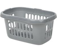 Casa Hipster Panier à linge Argent WI1513 (Taille unique) (Une couleur)