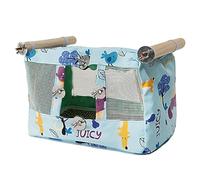 Casa Loro Lit de couchage pour oiseaux respirant avec coussin froid | Couvercle en tissu imperméable pour animal de compagnie Conure Bed Bird Bed pour cage Hamac Hamac pour oiseaux