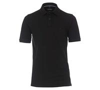 CASA MODA Polo Manches Courtes en piqué de Coton Noir