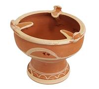Casa Moro Charbon de bois marocain Majmar - Diamètre : 30 cm - Hauteur : 25 cm - Pour tajines - Diamètre : 24-27 cm - Artisanat de Marrakech - TA7120