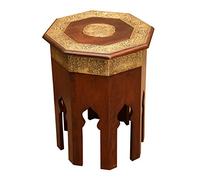 CASA Moro | Table Basse Orientale Style Oriental Table de Chevet Vintage Meena | MA79-25