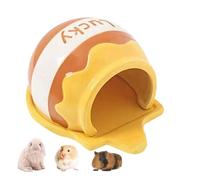 Casa Per Hamster - Niche d' haute performance en céramique pour le | refroidissement des animaux domestiques, avec surfaces lisses pour porcins, multi- extérieur et intérieur