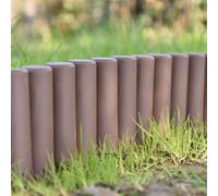 [Casa.Pro] Kit De 80 Palissade Marron Avec Longueur Totale 2160cm Multicolore