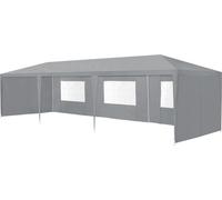 Pavillon de Jardin Wedau Gris Foncé 900 x 300 x 255 cm [casa.pro]