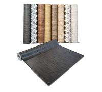 casa pura/Dalle PVC Adhesive/Sol Vinyle Autocollant Sol Vinyle/Imperméable Sol/Salle de Bain, Salon, Chambre et Toilette / 100 x 600 cm, Chêne Grisé