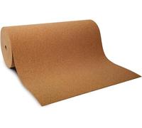 casa pura - Dalles de liège - Plaque de liège au mètre - Rouleau isolant liège mur/sol - Isolant naturel - Isolation acoustique et thermique - épaisseur 8 mm, 100 x 200 cm