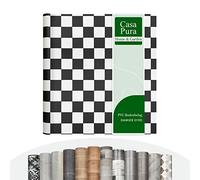 casa pura | Damier 019d | Sol en Vinyle au mètre - Aspect Bois carrelage - Revêtement de Sol en PVC - Revêtement de Sol | 100 x 150 cm