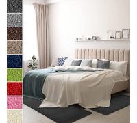 Casa Pura Dynasty Tapis de Lit En Velours Lot 3 Pièces 67/80x140/250/330