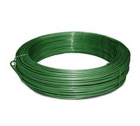 casa pura - Fil de Tension polyvalent - Fil de Liaison - idéale pour solidifier vos Clôtures, travaux de jardinage, bricolage en intérieur et en extérieur - épaisseur : 3,1 mm - Vert, 55 mètres