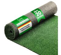 casa pura Gazon Synthétique Extérieur 1 x 4 m = 4 m² Gazon Synthétique pour Balcon Résistant aux Intempéries - Vert 7mm Spring