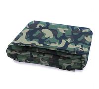Casa Pura Housse Bâche Camouflage 100 g/m² Imperméable Verte