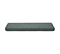 casa pura - marchettes d'escalier Autocollantes - Tapis d'escalier Surface antidérapante - Nez de Marche Doux et Isolant phonétique - modèle London Rectangulaire 25x65 cm, Vert