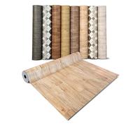 casa pura Revêtement Sol PVC, Film Vinyle Antidérapant Protection pour Meubles Murs Sols - Sol en Vinyle au mètre, Imperméable, Durable et Résistant (Aspect Chêne Antique Wagner, 100x550 cm)