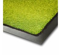 Casa Pura Tapis de Porte Antidérapant Vinyl Ocker/Anthracite 40 x 60 cm