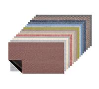 casa pura Tapis extérieur résistant - Tapis de Terrase Balcon Jardin - Antisalissure Impermeable et antidérapant - UV résistant, Séchage rapide - Usage Privé ou Commercial général (Modica 90x500 cm)