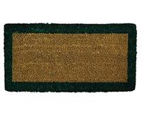 CASA TESSILE Bordo paillasson pour marches en Coco 25x50 cm. - Verde