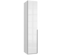 Casa Vital Armoire New York D P15500, blanc, 45x58x208 cm, avec 3 étagères fixes à l'intérieur