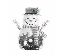 Casa y Menaje Figurine Bonhomme de Neige de Noël, 30 x 20 cm