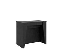 CasaArredoStudio Console Extensible Bakari Anthracite 4 rallonges 62 cm