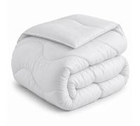CASABEL Couette Hiver Grand Froid Garnissage 700g/m² Ultra Chaude Microfibre Douce et Respirante 220x240cm Blanc