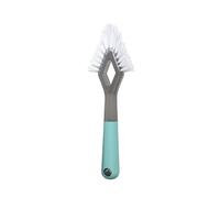 Casabella Smart Scrub Brosse de Nettoyage pour carrelage Gris Gris/Aqua