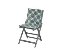 CASABELLAPIU Coussin de chaise, coussin monobloc entièrement amovible et lavable. Dimensions : 78 x 38 x 3 cm. Fabriqué en Italie