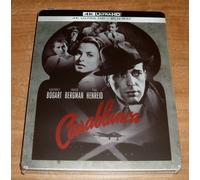 Casablanca 4K UHD+Blu-Ray Nouveau Scellé Steelbook Humphrey Bogart Drame