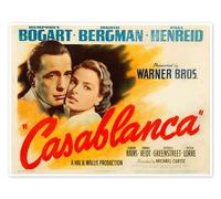 Casablanca (anglais) Poster de Vintage Entertainment Collection 70 x 50 cm Tableaux Décoration murale