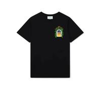 Casablanca - Avenida T-shirt - Homme - Tops - Noir - Taille: M