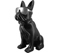 Casablanca by Gilde Figurine décorative Mops Cool Dog assis H. 35 cm,37189