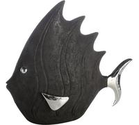 Casablanca by Gilde Figurine décorative Poisson noir H. 33 cm,15945