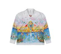 Casablanca - Chemise col cubain "Egypt As It Was" - Homme - Chemises - Multicolore - Taille: L