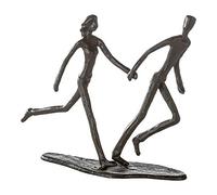 Casablanca Design Skulptur en Fere - Running - Marron - Hauteur 17 cm 74569