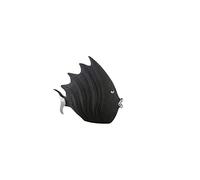 Casablanca - Figure/Figurine décorative - Poisson - Poly - Couleur : Noir - 26 x 29 cm