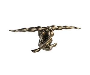 Casablanca Figurine décorative - Sculpture de qualité supérieure Cliffhanger 61 x 20 cm Finition Bronze