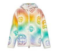 Casablanca - Halftone Monogram Fleece Jacket - Homme - Vestes - Multicolore - Taille: S