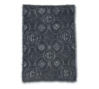 Casablanca, Homme, Accessoires, Gris, Taille: ONE Size Écharpe en Laine Grise Monogramme