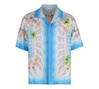 Casablanca, Homme, Chemises, Multicolore, Taille: L Chemise en soie avec impression Le Plongeon