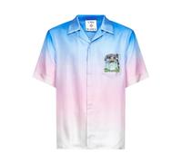 Casablanca, Homme, Chemises, Multicolore, Taille: M Volcano Gradient Short Sleeve Shirt