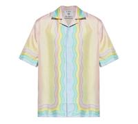 Casablanca, Homme, Chemises, Multicolore, Taille: S Chemise avec monogramme intégrale