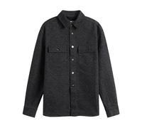 Casablanca, Homme, Chemises, Noir, Taille: XL Laser Monogram Denim Shirt